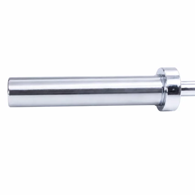 Vzpieračská tyč inSPORTline OLYMPIC OB-80 200cm/50mm • 14,5kg • do 300kg • bez objímok