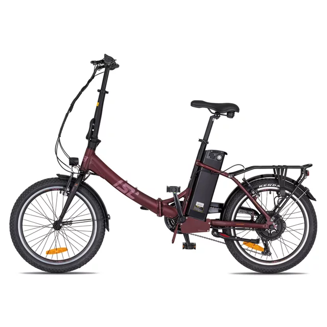 Skladací elektrobicykel inSPORTline ISL Felior 468 Wh 20" - model 2026 - Velour Red