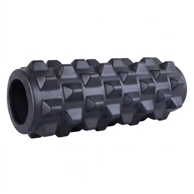 Masážny valec inSPORTline Masare 33 cm - modrá - čierna