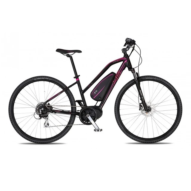 Dámsky crossový elektrobicykel 4EVER Velvetline AC E-Cross - model 2018
