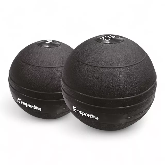 Medicinbaly inSPORTline Slam Ball 1-30 kg