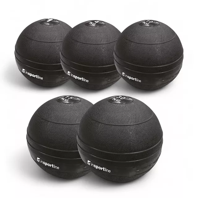 Medicinbaly inSPORTline Slam Ball 1-30 kg