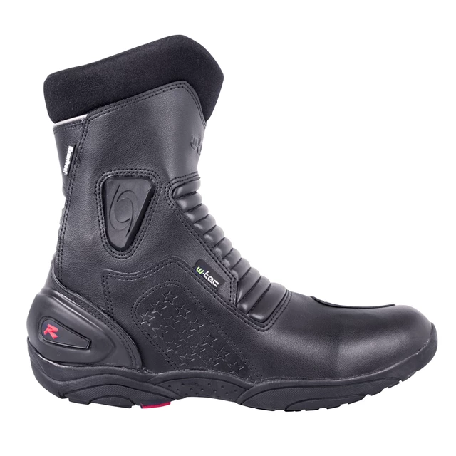 Kožené moto topánky W-TEC Benkoff - čierna