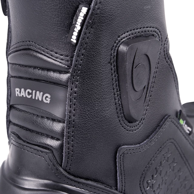 Kožené moto topánky W-TEC Benkoff - čierna