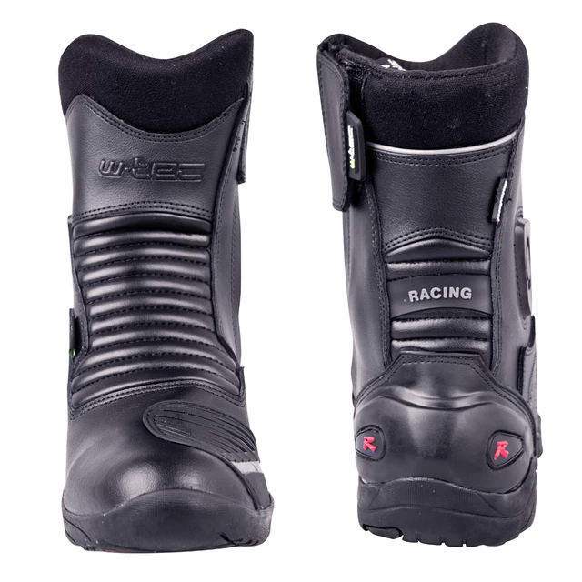 Kožené moto topánky W-TEC Benkoff - čierna
