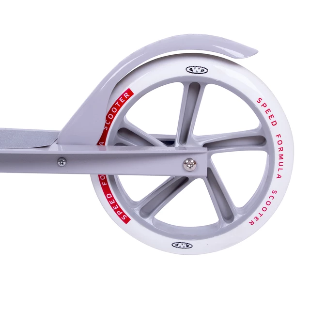 Kolobežka WORKER Molden - šedo-červená