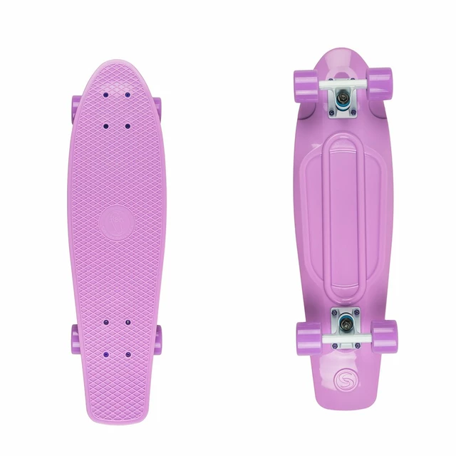 Pennyboard Big Fish 27" - grey/silver/summer purple - summer purple/white