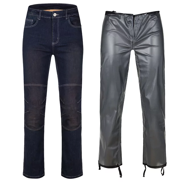 Moto jeansy W-TEC Pawted s nepremokavou membránou