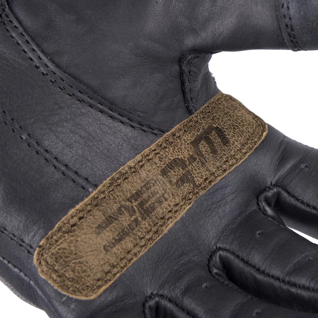 Pánske moto rukavice W-TEC Davili - čierno-hnedá