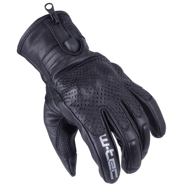 Pánske moto rukavice W-TEC Swaton - 2. akosť - čierna - čierna