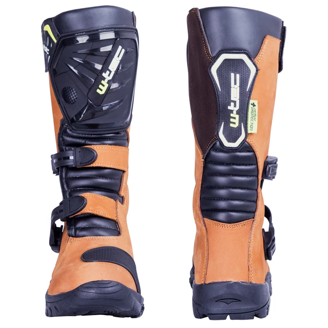 Enduro moto topánky W-TEC MX-1 - 2. akosť - hnedá