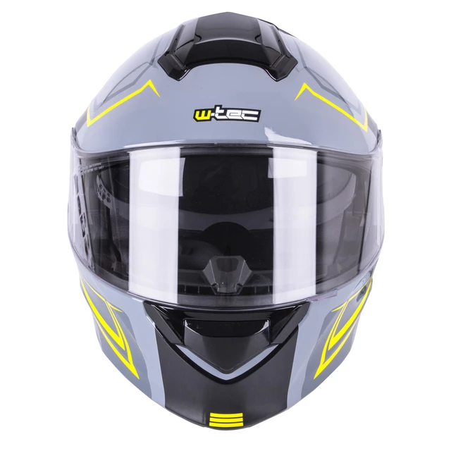 Výklopná moto prilba W-TEC V271 - čierno-šedá
