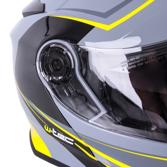 Výklopná moto prilba W-TEC V271 - čierno-šedá