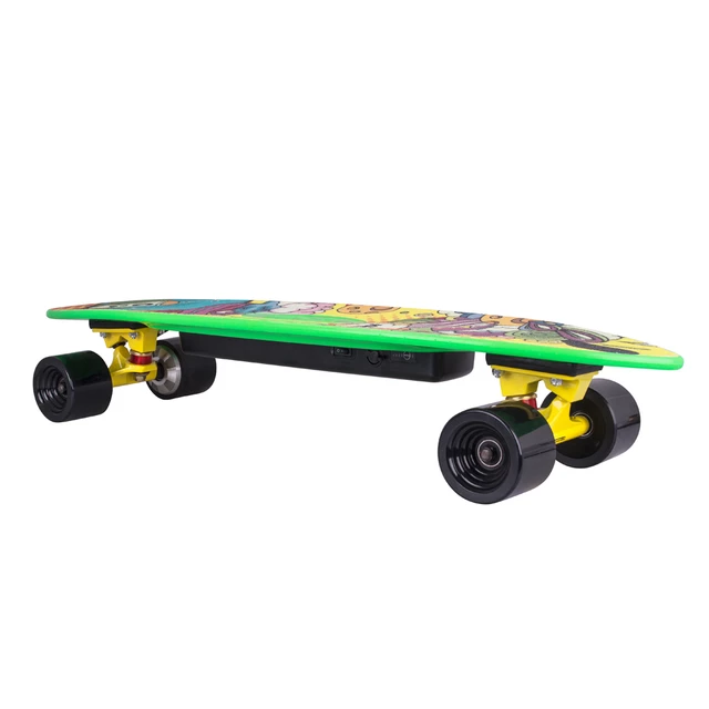 Elektrický longboard WORKER Smuthrider - 2. akosť - žlto-zelená