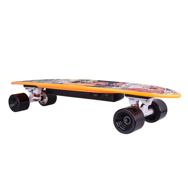Elektrický longboard WORKER Smuthrider - 2. akosť - žlto-zelená
