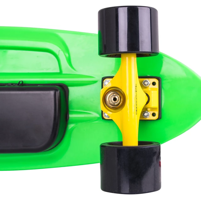 Elektrický longboard WORKER Smuthrider - 2. akosť - žlto-zelená