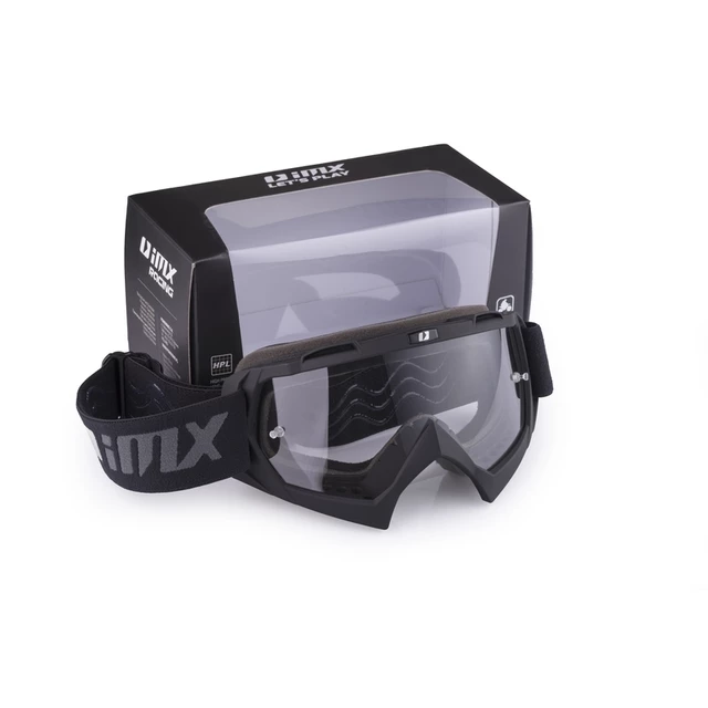 Motokrosové okuliare iMX Racing Mud - Black