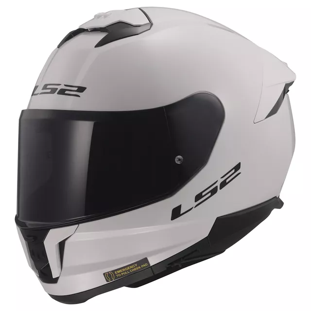 Moto prilba LS2 FF808 Stream II Gloss White
