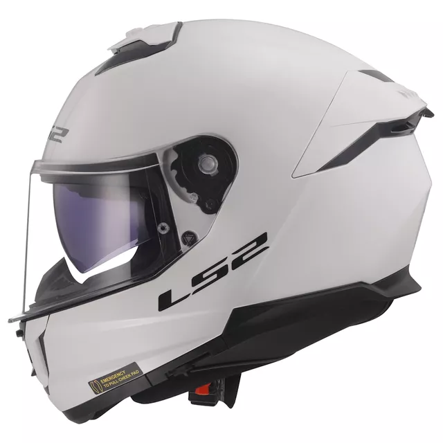 Moto prilba LS2 FF808 Stream II Gloss White