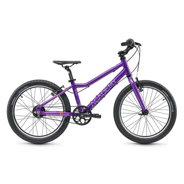 Detský bicykel Academy Grade 4 Belt 20" - modrá - fialová