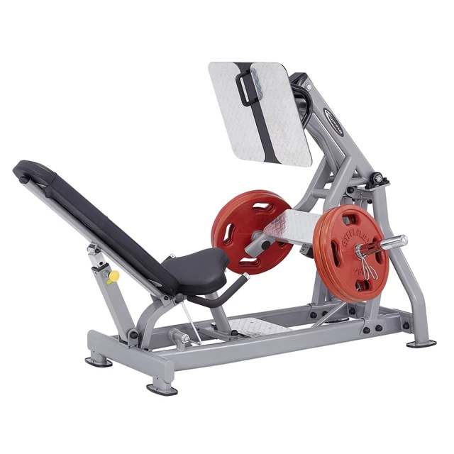 Leg press Steelflex Plateload Line PLLP - čierno-červená