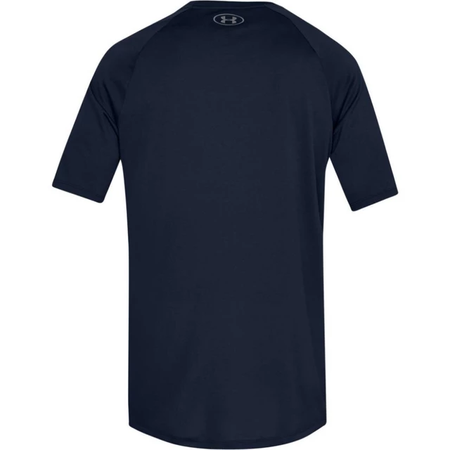 Pánske tričko Under Armour Tech SS Tee 2.0 - Steel Light Heather/Black