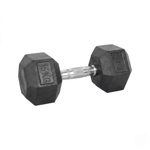 Šesťhranné činky inSPORTline Hexsteel 2-40 kg