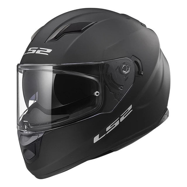 Moto prilba LS2 FF320 Stream Evo Matt Black - Matt Black - Matt Black