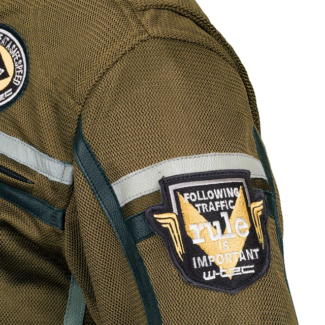 Moto bunda W-TEC Bellvitage Khaki Chameleon - khaki chameleon