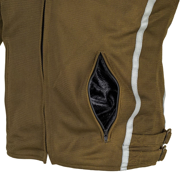 Moto bunda W-TEC Bellvitage Khaki Chameleon - khaki chameleon