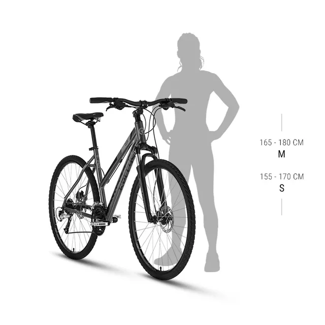 Dámsky crossový bicykel KELLYS CLEA 30 28" - model 2026 - Minty Green