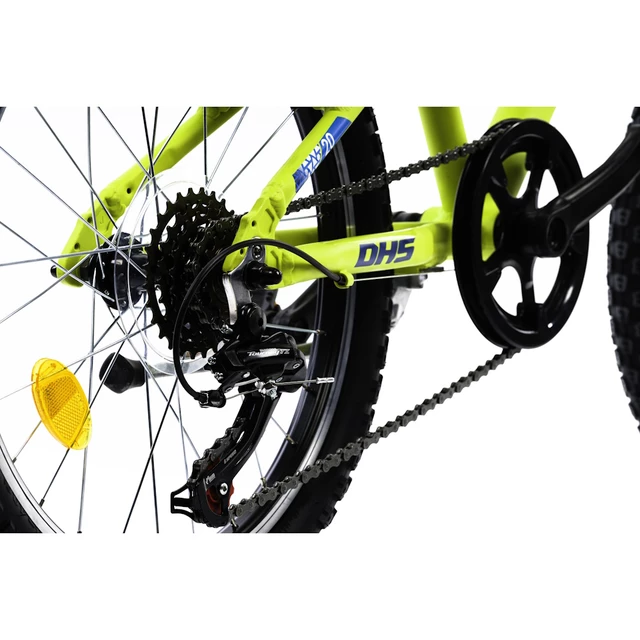 Detský bicykel DHS Teranna 2023 20" 7.0 - Green