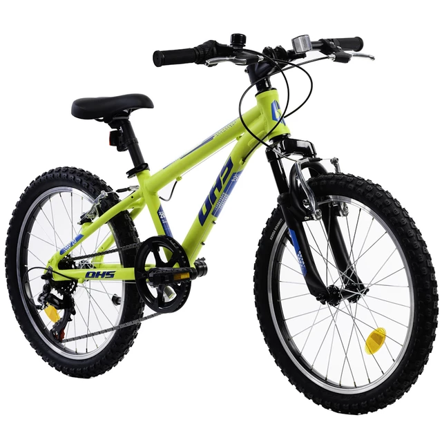 Detský bicykel DHS Teranna 2023 20" 7.0 - Green