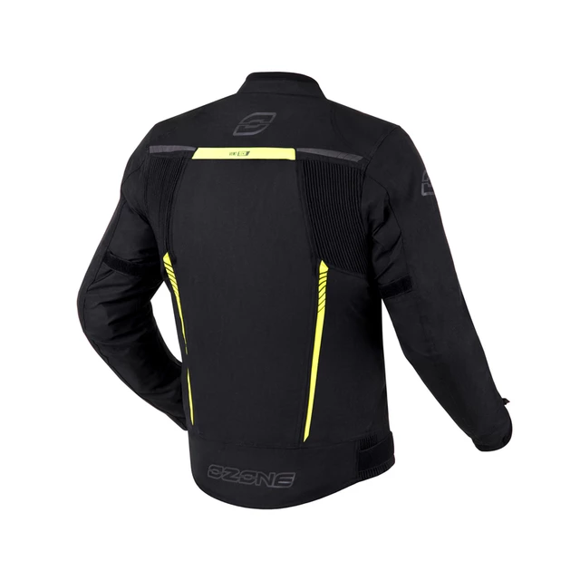 Moto bunda Ozone Delta IV - čierna-fluo