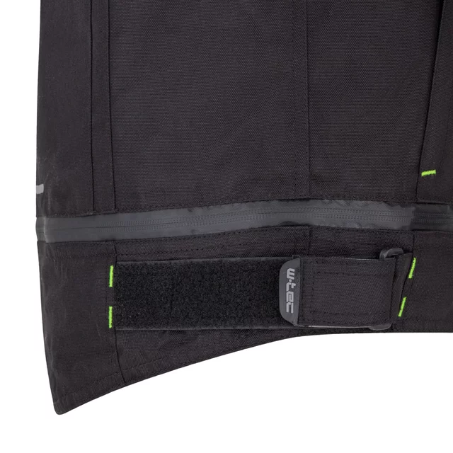 Pánska moto bunda W-TEC Progair - čierna-fluo