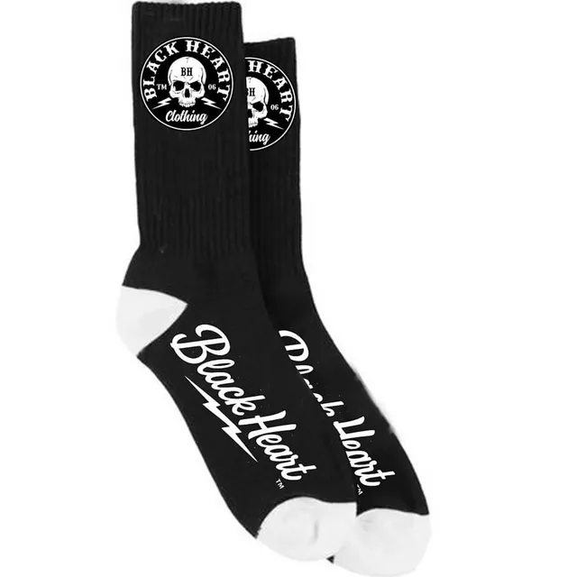 Ponožky BLACK HEART Dominator Socks - čierna
