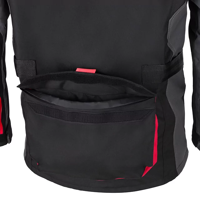 Pánska moto bunda W-TEC Burdys Evo - čierno-šedá