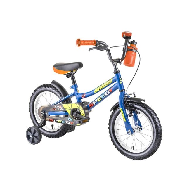 Detský bicykel DHS Speedy 1401 14" 4.0 - Green