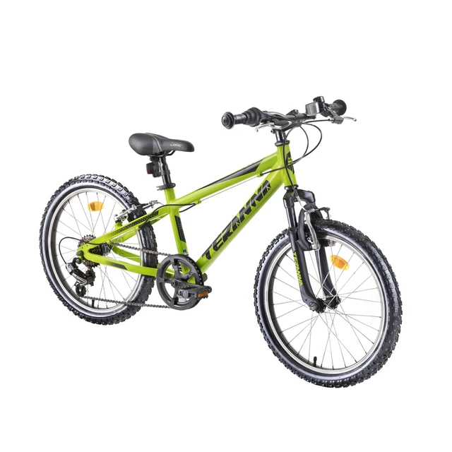 Juniorský bicykel DHS Teranna 2423 24" - model 2019 - blue - Green