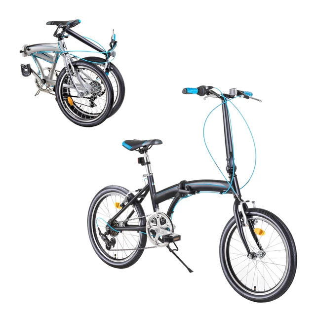Skladací bicykel DHS Folder 2095 20" 4.0 - Grey