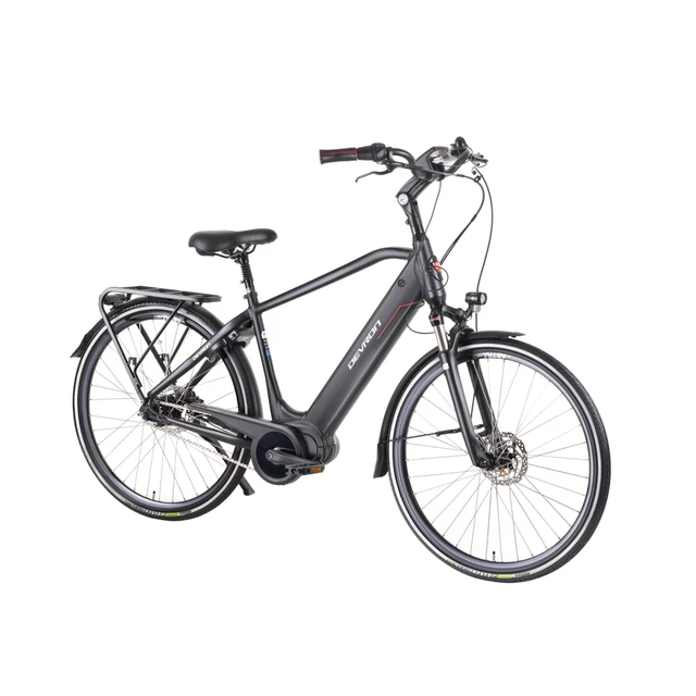 Mestský elektrobicykel Devron 28427 28" 4.0 - Black - Black