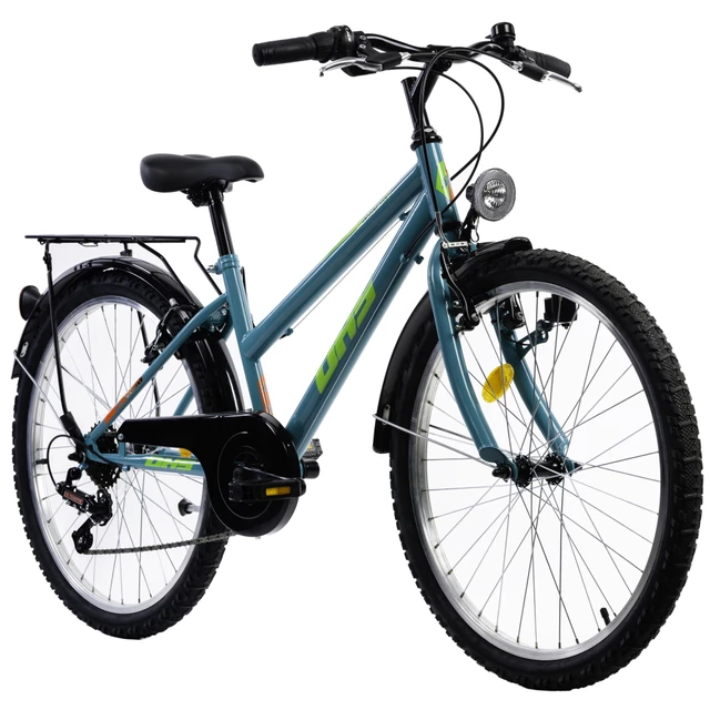 Juniorský bicykel DHS 2414 24" 7.0 - blue