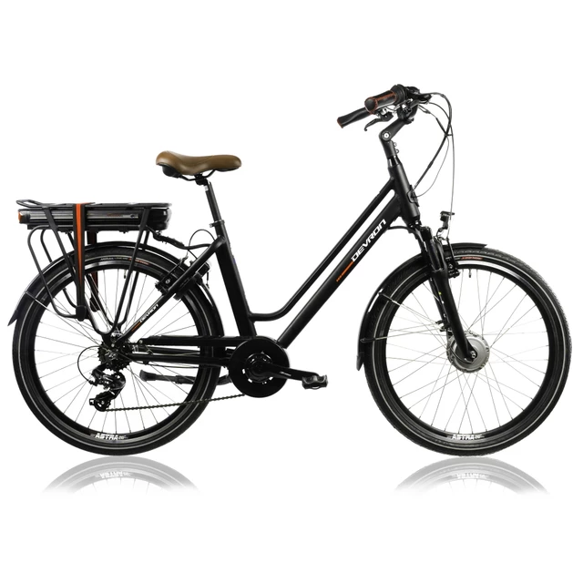 Mestský elektrobicykel Devron 26120 26" 7.0 - 2.akosť - Black - Black