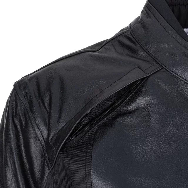 Dámska moto bunda W-TEC Durmana - čierno-ružová