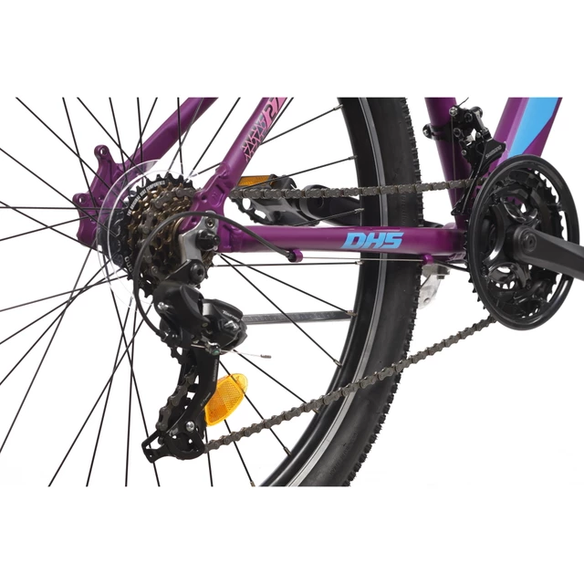 Dámsky horský bicykel DHS Terrana 2722 27,5" 7.0 - Violet