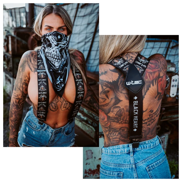 Traky W-TEC Black Heart Beer Biker