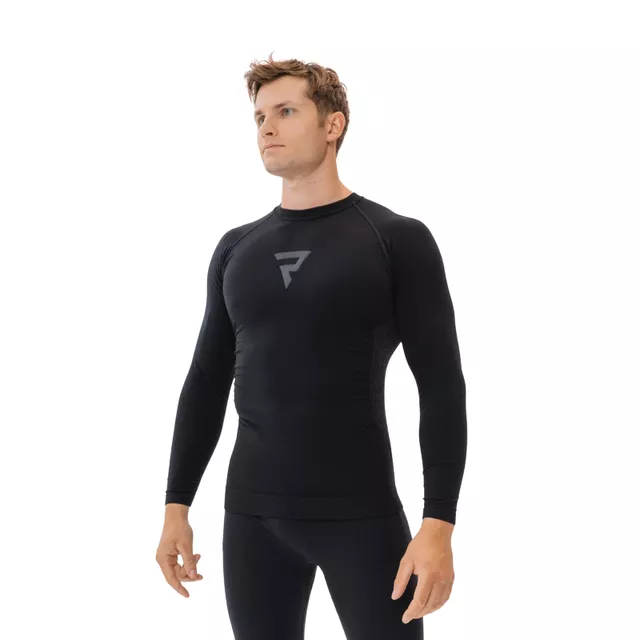 Moto thermo tričko Rebelhorn Freeze II Jersey - čierna