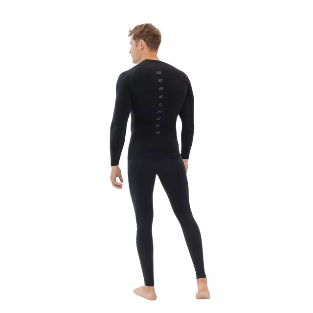 Moto thermo tričko Rebelhorn Freeze II Jersey - čierna