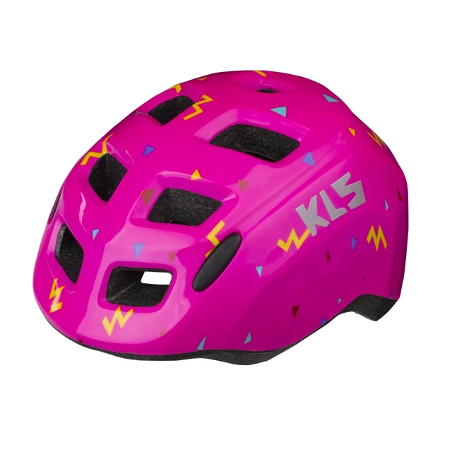 Detská cyklo prilba Kellys Zigzag - Purple