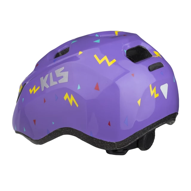 Detská cyklo prilba Kellys Zigzag - Purple